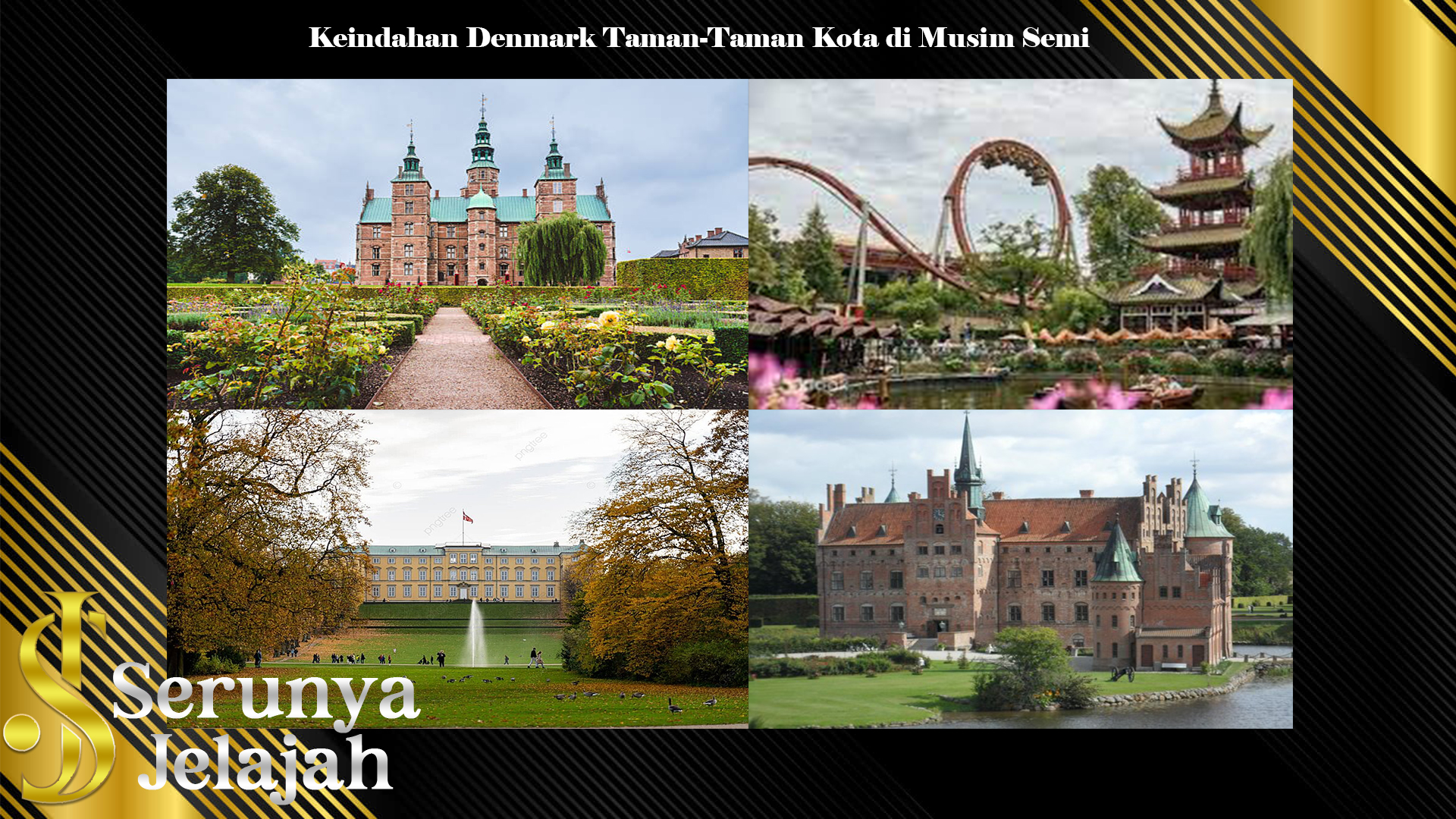 Keindahan Denmark Taman-Taman Kota di Musim Semi