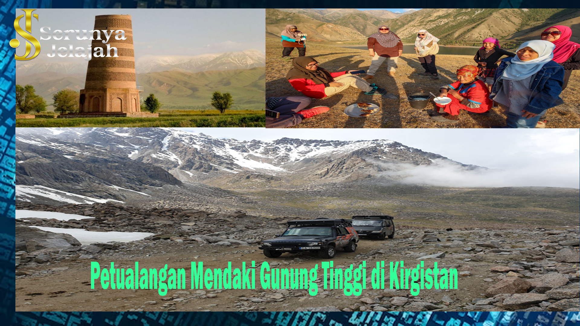 Petualangan Mendaki Gunung Tinggi di Kirgistan
