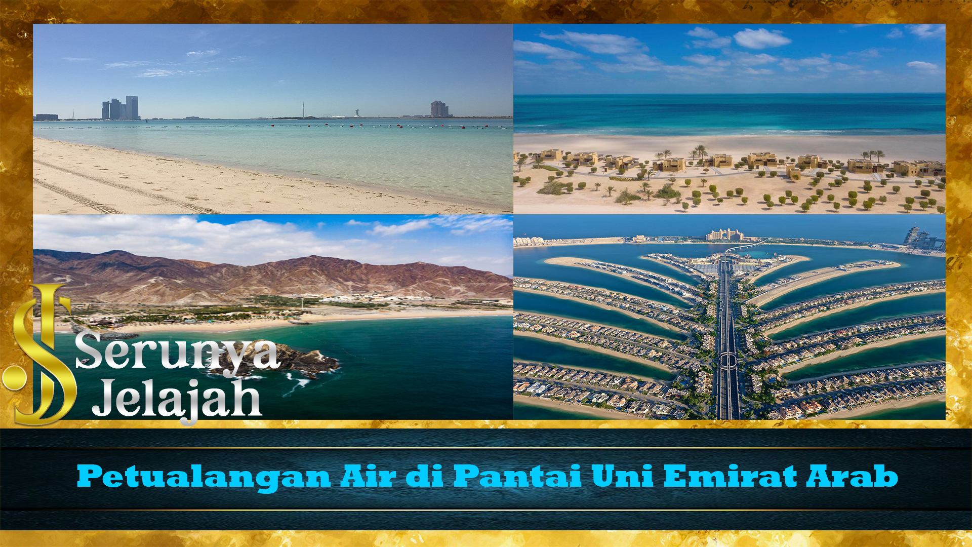 Petualangan Air di Pantai Uni Emirat Arab