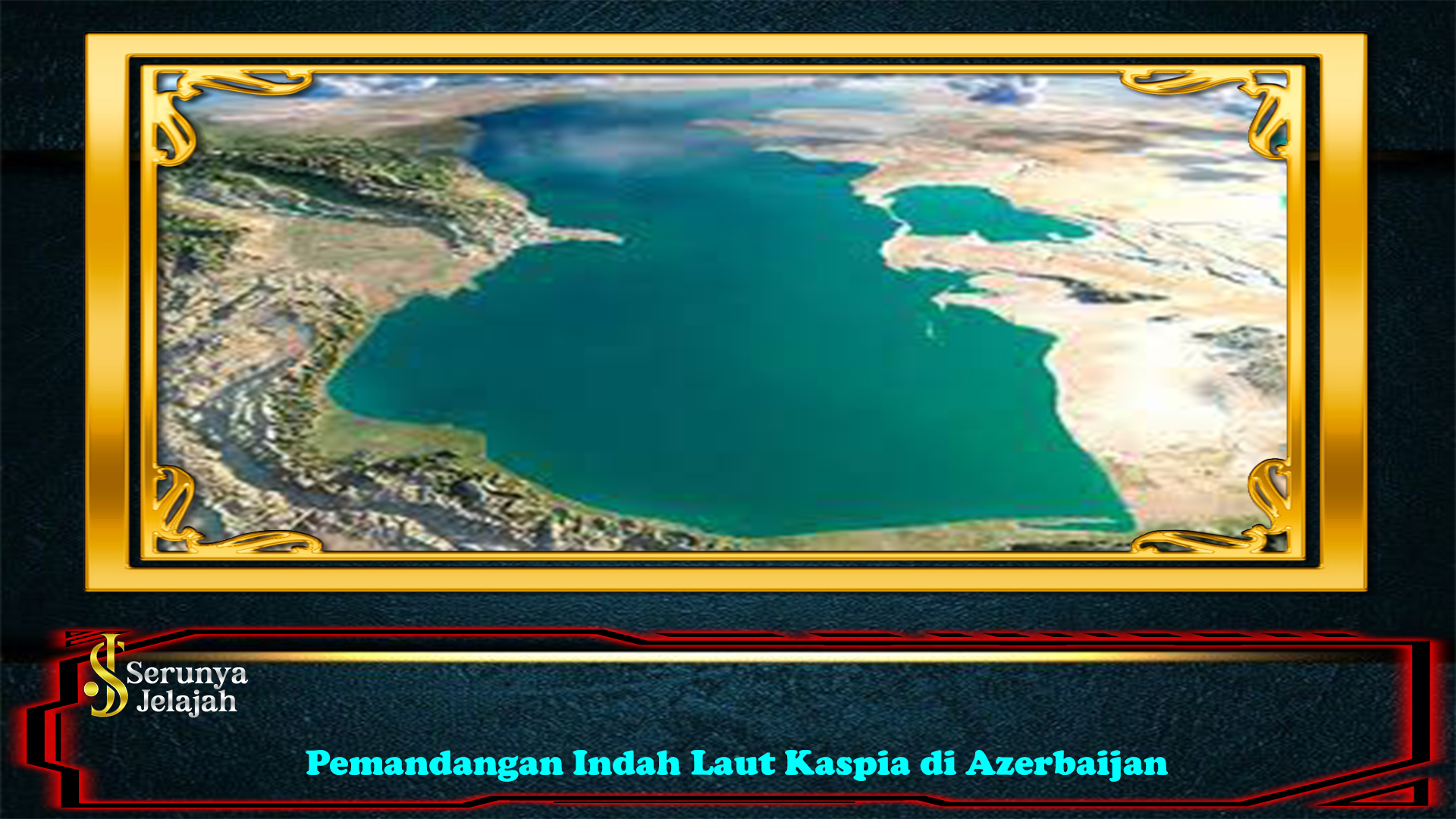 Pemandangan Indah Laut Kaspia di Azerbaijan