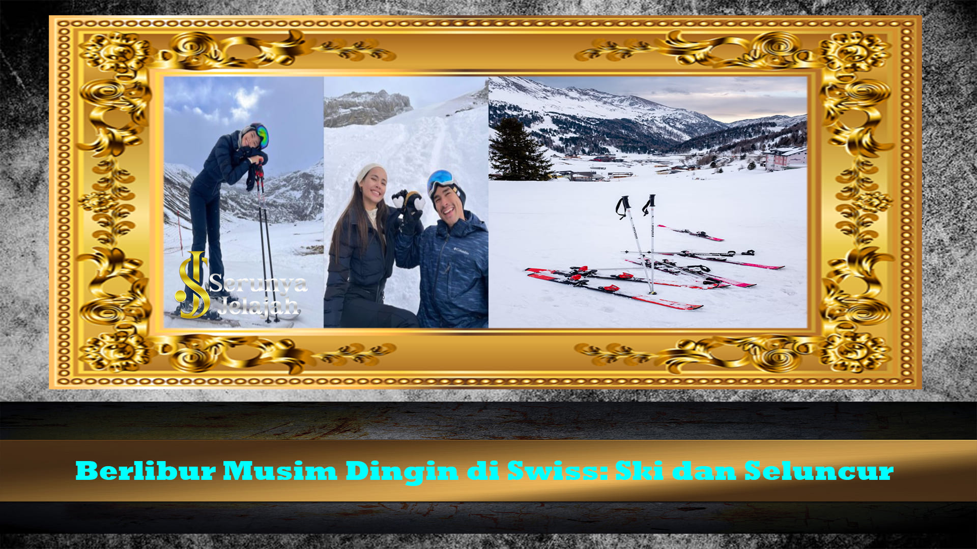 Berlibur Musim Dingin di Swiss: Ski dan Seluncur