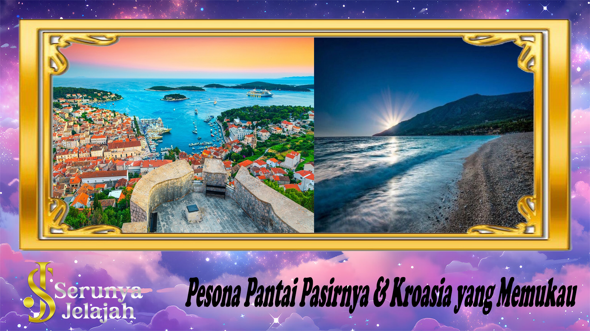 Pesona Pantai Pasirnya & Kroasia yang Memukau